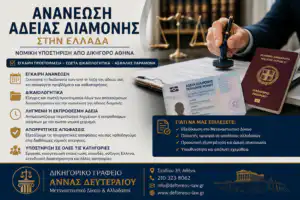 Ανανέωση άδειας διαμονής