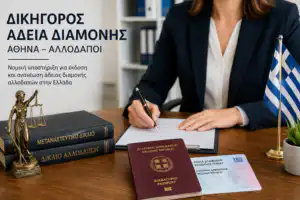 Δικηγόρος Άδεια Διαμονής